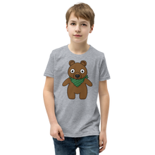 Load image into Gallery viewer, Youth Bear Bandana Buddy T-Shirt
