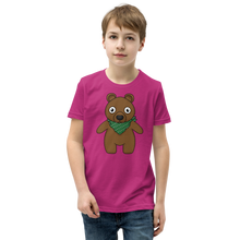 Load image into Gallery viewer, Youth Bear Bandana Buddy T-Shirt
