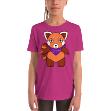 Load image into Gallery viewer, Youth Red Panda Bandana Buddy T-Shirt
