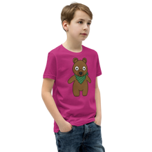 Load image into Gallery viewer, Youth Bear Bandana Buddy T-Shirt
