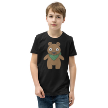 Load image into Gallery viewer, Youth Bear Bandana Buddy T-Shirt
