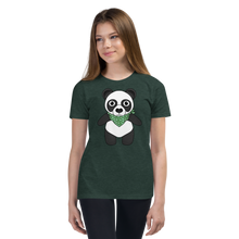 Load image into Gallery viewer, Youth Panda Bandanna Buddy T-Shirt
