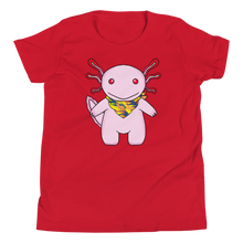 Load image into Gallery viewer, Youth Axolotl Bandana Buddy T-Shirt
