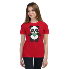 Load image into Gallery viewer, Youth Panda Bandanna Buddy T-Shirt
