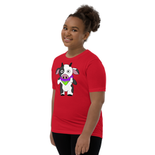 Load image into Gallery viewer, Youth Cow Bandana Buddy T-Shirt
