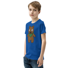 Load image into Gallery viewer, Youth Bear Bandana Buddy T-Shirt
