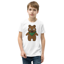 Load image into Gallery viewer, Youth Bear Bandana Buddy T-Shirt
