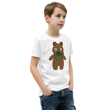 Load image into Gallery viewer, Youth Bear Bandana Buddy T-Shirt
